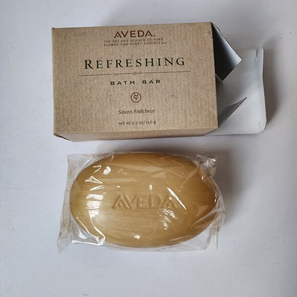 Aveda Refreshing Bath Bar Cleansing Full Size 5.5 Oz Soap Sealed New In Box - Picture 3 of 3